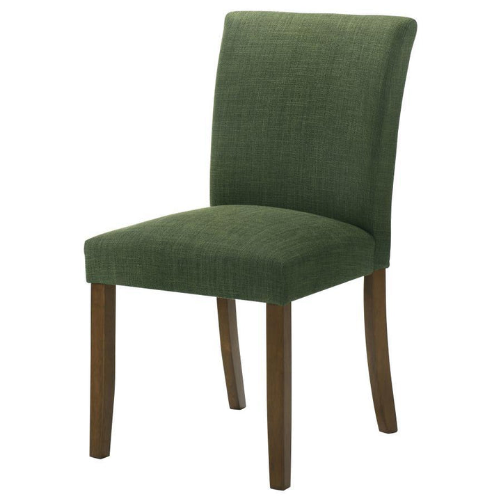 Cantley - Upholstered Dining Side Chair (Set of 2) - Green Chair Set modern furniture Contempo Furniture