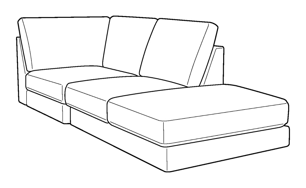 Luonto Capri Corner Chaise