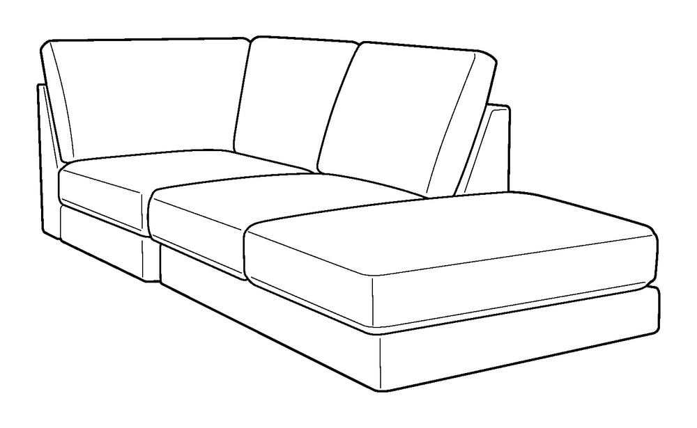 Luonto Capri Corner Chaise