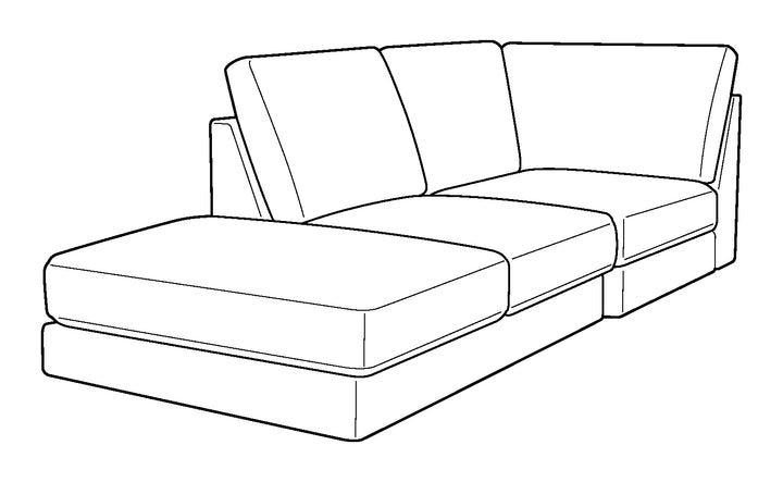 Luonto Capri Corner Chaise