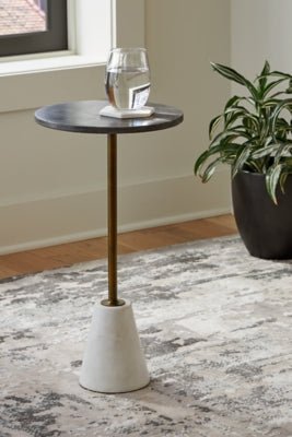 Caramont Accent Table - Black Accent Table modern furniture Contempo Furniture