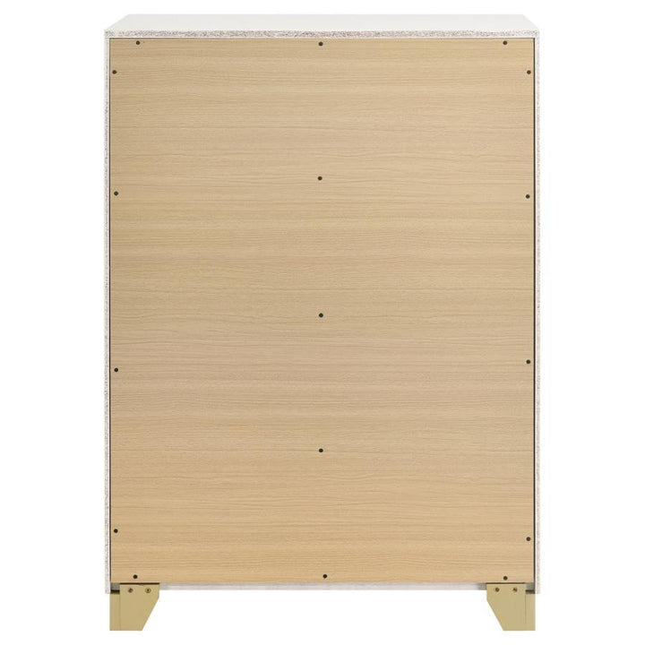 Caraway - 4 - Drawer Bedroom Chest - White Accent Chest modern furniture Contempo Furniture