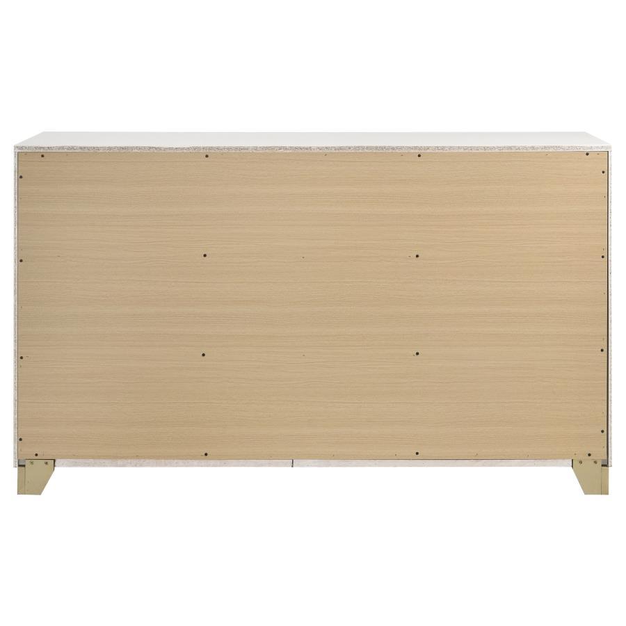 Caraway - 6 - Drawer Dresser - White Dressers modern furniture Contempo Furniture