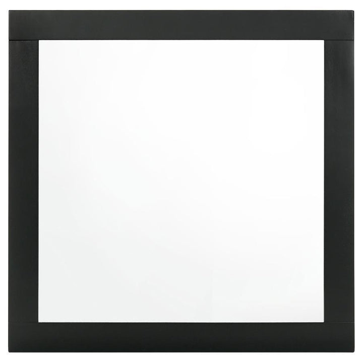 Caraway - Dresser Mirror - Black Mirror modern furniture Contempo Furniture