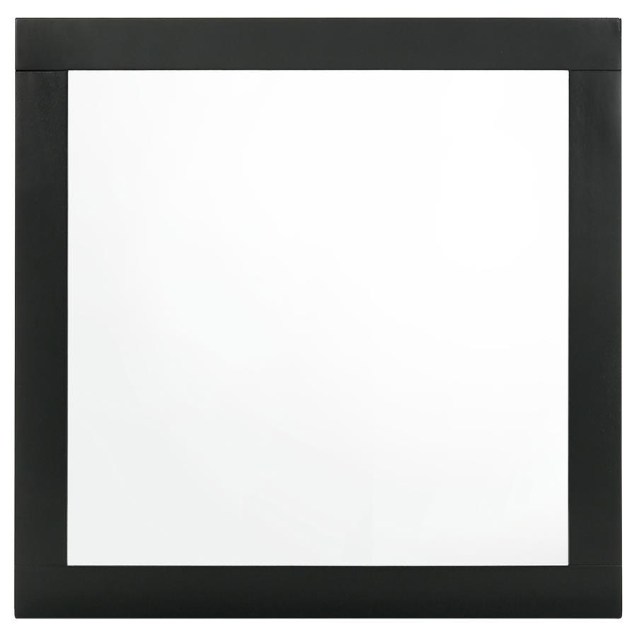Caraway - Dresser Mirror - Black Mirror modern furniture Contempo Furniture