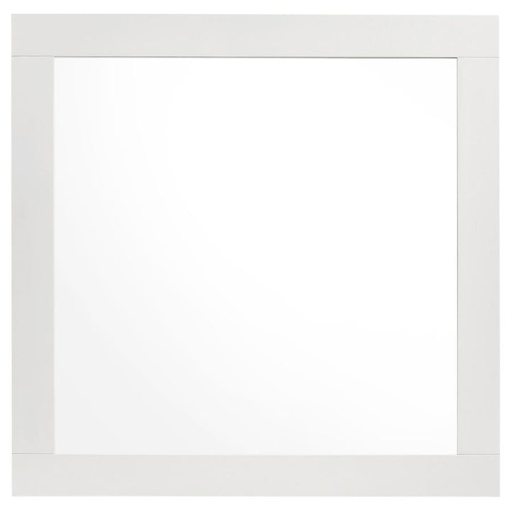 Caraway - Dresser Mirror - White Mirror modern furniture Contempo Furniture