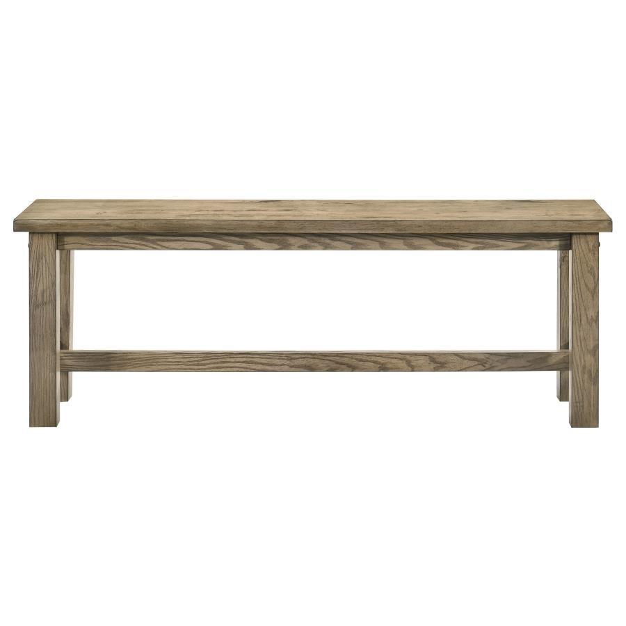 Cardova - 51" Solid Wood Dining Bench - Vineyard Oak Dining Bench modern furniture Contempo Furniture