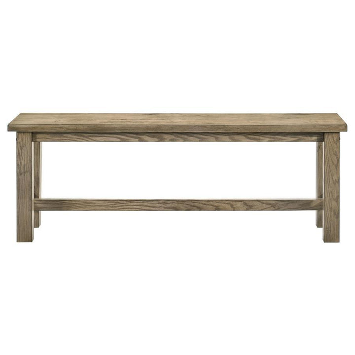 Cardova - 51" Solid Wood Dining Bench - Vineyard Oak Dining Bench modern furniture Contempo Furniture