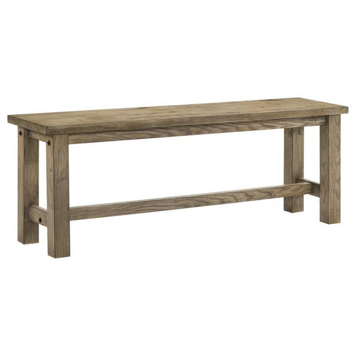 Cardova - 51" Solid Wood Dining Bench - Vineyard Oak Dining Bench modern furniture Contempo Furniture