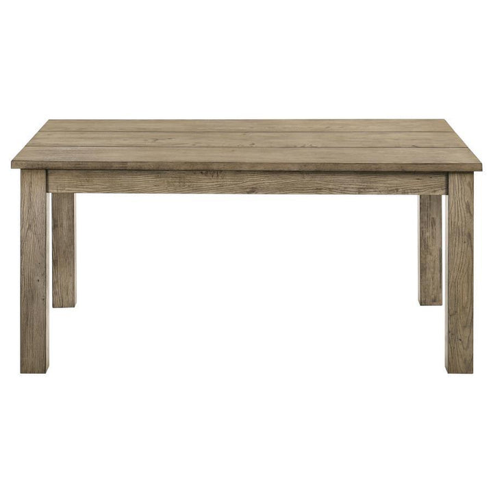 Cardova - 87" Solid Wood Extension Dining Table - Vineyard Oak Dining Table with Extension modern furniture Contempo Furniture