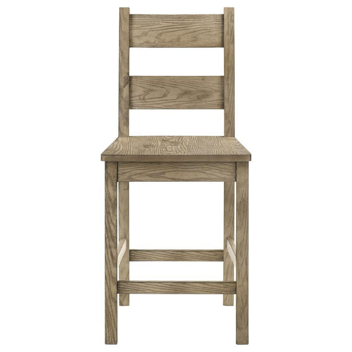 Cardova - Counter Height Dining Chair (Set of 2) - Vineyard Oak Chair Set modern furniture Contempo Furniture
