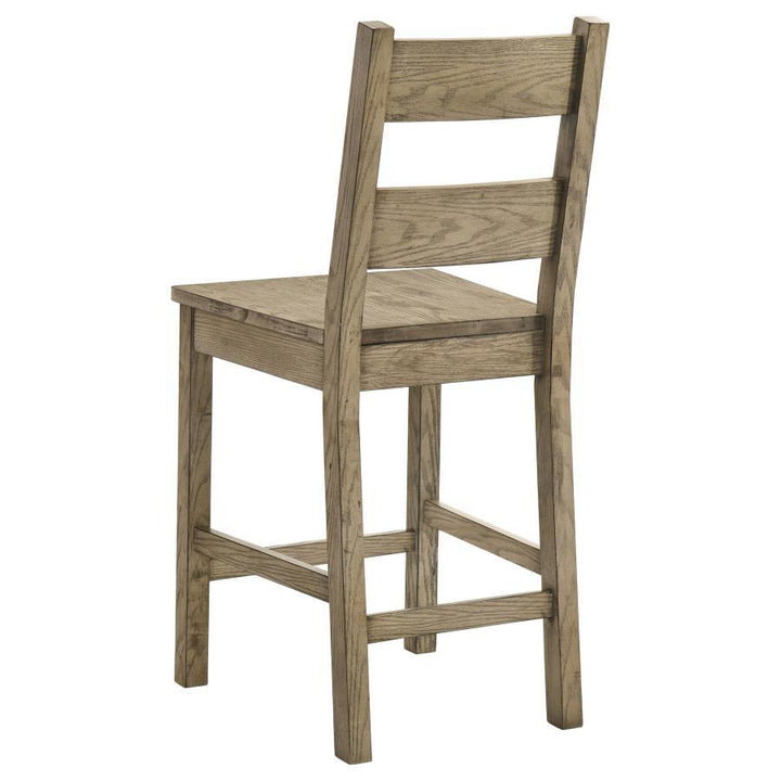 Cardova - Counter Height Dining Chair (Set of 2) - Vineyard Oak Chair Set modern furniture Contempo Furniture