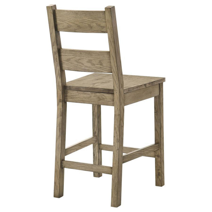 Cardova - Counter Height Dining Chair (Set of 2) - Vineyard Oak Chair Set modern furniture Contempo Furniture