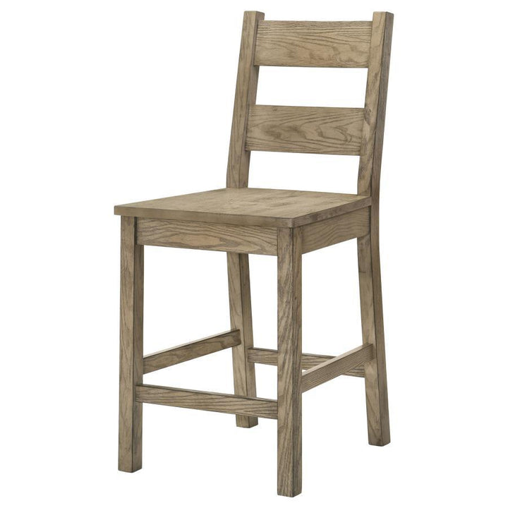 Cardova - Counter Height Dining Chair (Set of 2) - Vineyard Oak Chair Set modern furniture Contempo Furniture