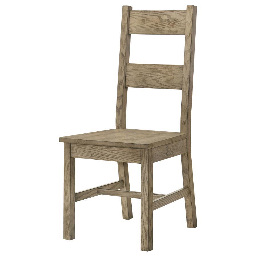 Cardova - Solid Wood Dining Side Chair (Set of 2) - Vineyard Oak Chair Set modern furniture Contempo Furniture