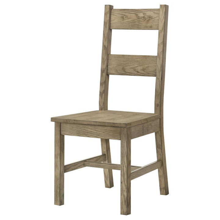 Cardova - Solid Wood Dining Side Chair (Set of 2) - Vineyard Oak Chair Set modern furniture Contempo Furniture