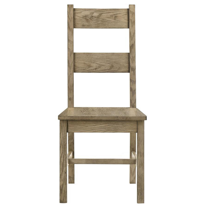 Cardova - Solid Wood Dining Side Chair (Set of 2) - Vineyard Oak Chair Set modern furniture Contempo Furniture