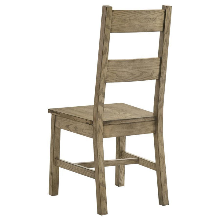 Cardova - Solid Wood Dining Side Chair (Set of 2) - Vineyard Oak Chair Set modern furniture Contempo Furniture