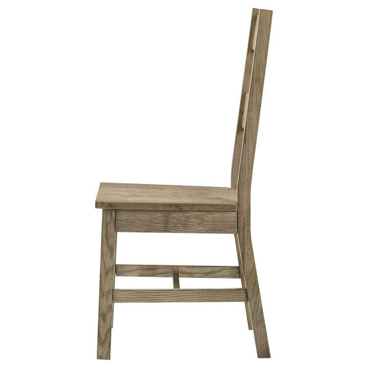 Cardova - Solid Wood Dining Side Chair (Set of 2) - Vineyard Oak Chair Set modern furniture Contempo Furniture