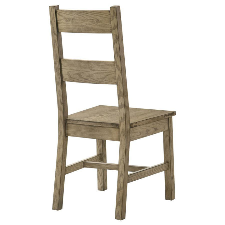 Cardova - Solid Wood Dining Side Chair (Set of 2) - Vineyard Oak Chair Set modern furniture Contempo Furniture