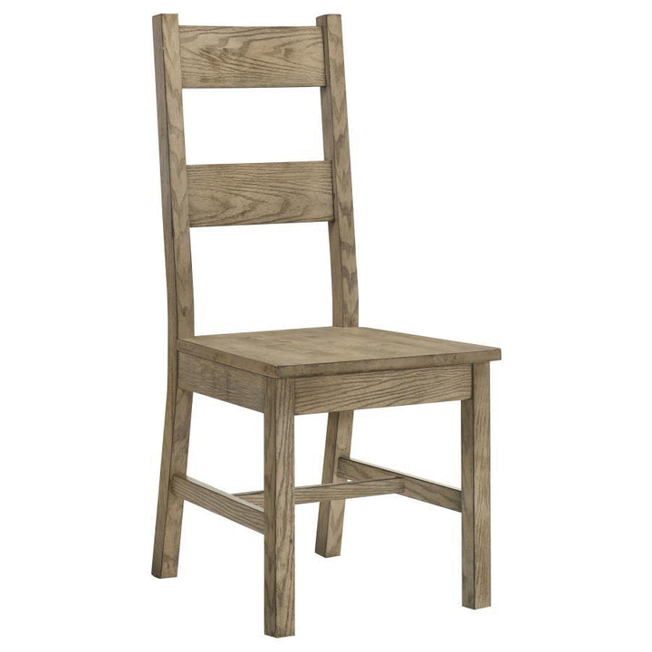 Cardova - Solid Wood Dining Side Chair (Set of 2) - Vineyard Oak Chair Set modern furniture Contempo Furniture