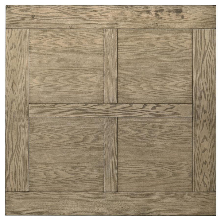 Cardova - Square Counter Height Dining Table - Vineyard Oak Counter Table modern furniture Contempo Furniture