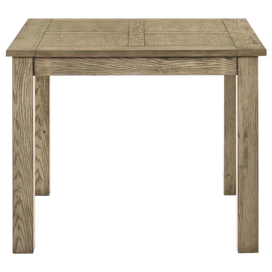 Cardova - Square Counter Height Dining Table - Vineyard Oak Counter Table modern furniture Contempo Furniture