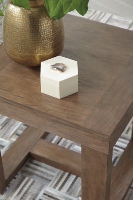 Cariton End Table - Gray End Table modern furniture Contempo Furniture