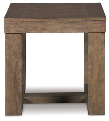 Cariton End Table - Gray End Table modern furniture Contempo Furniture