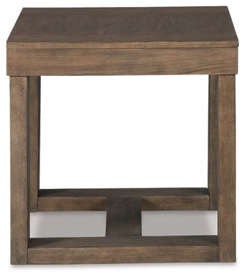 Cariton End Table - Gray End Table modern furniture Contempo Furniture