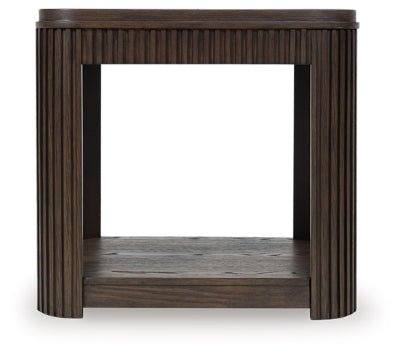 Carlibrie End Table - Dark Brown End Table modern furniture Contempo Furniture