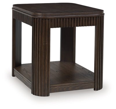 Carlibrie End Table - Dark Brown End Table modern furniture Contempo Furniture