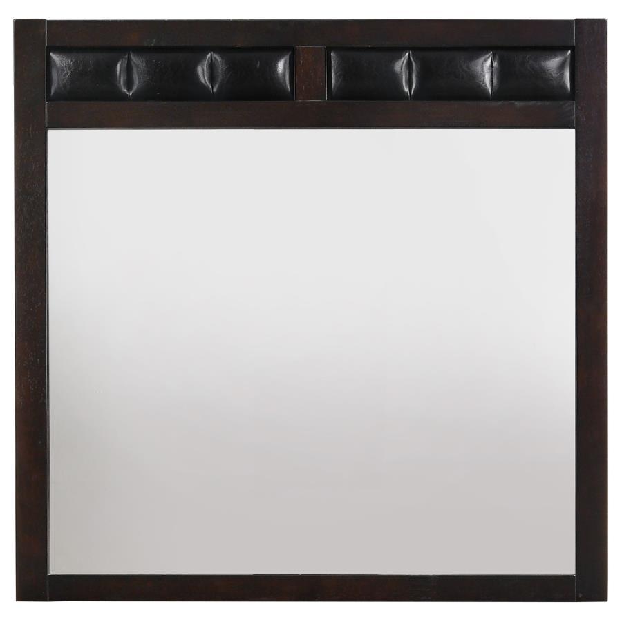 Carlton - Dresser Mirror - Cappuccino Mirror modern furniture Contempo Furniture