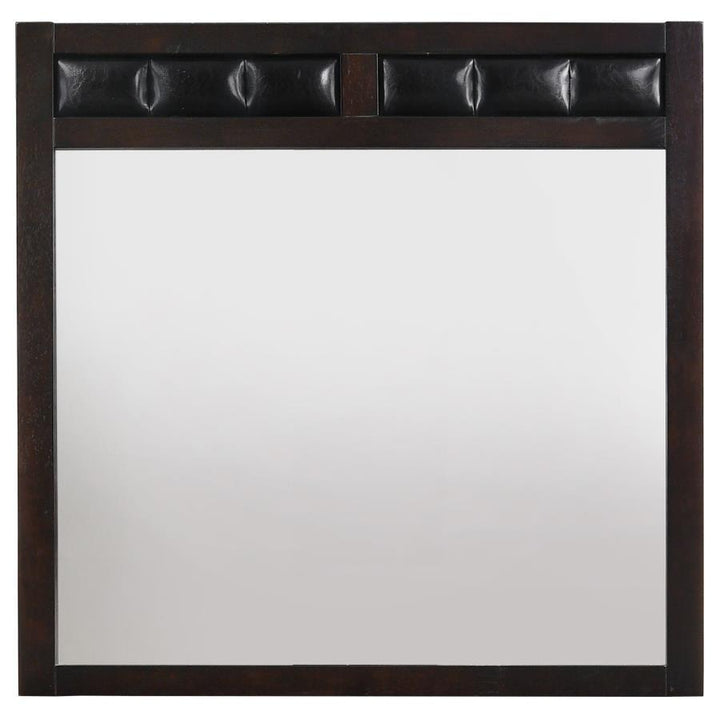 Carlton - Dresser Mirror - Cappuccino Mirror modern furniture Contempo Furniture