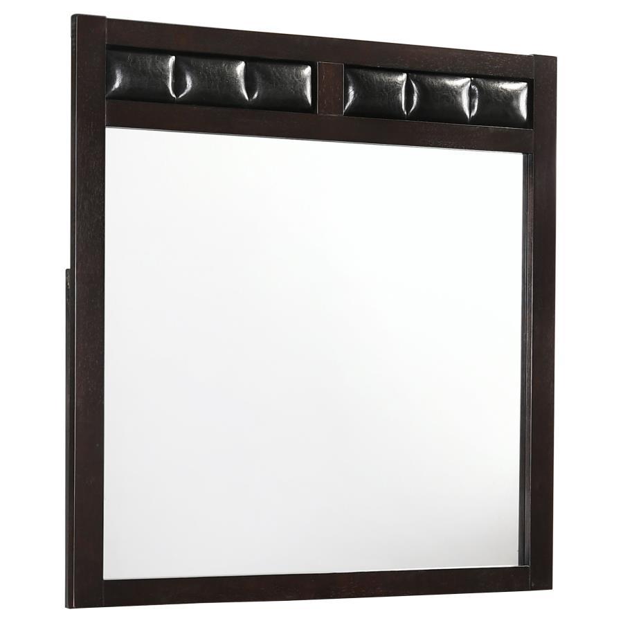 Carlton - Dresser Mirror - Cappuccino Mirror modern furniture Contempo Furniture