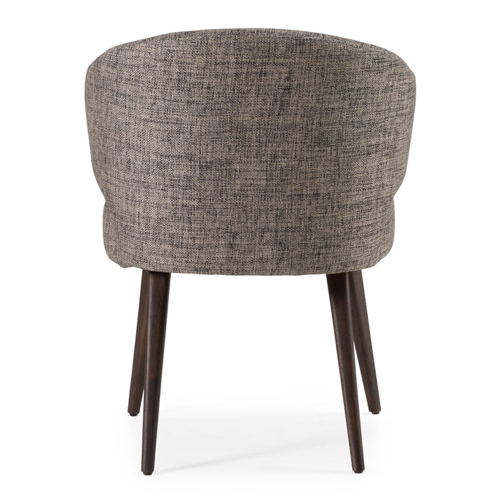Carlton Modern Grey Fabric Dining Chair