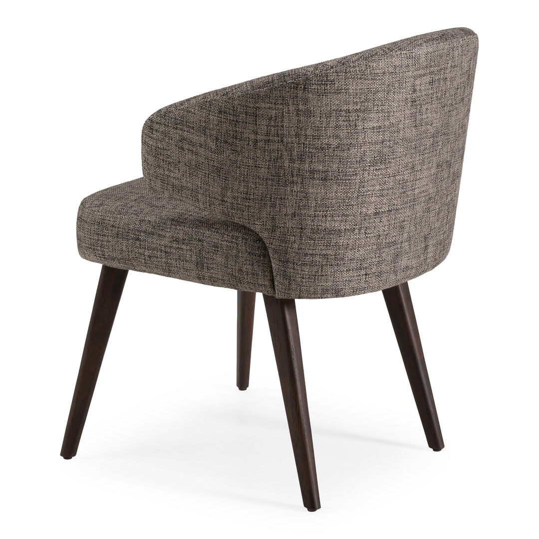 Carlton Modern Grey Fabric Dining Chair