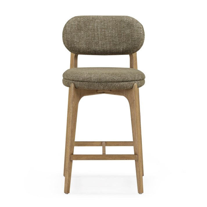 Carnation Performance Fabric Counter Stool Bar Stool modern furniture Contempo Furniture