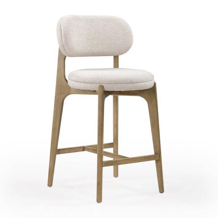 Carnation Performance Fabric Counter Stool Bar Stool modern furniture Contempo Furniture