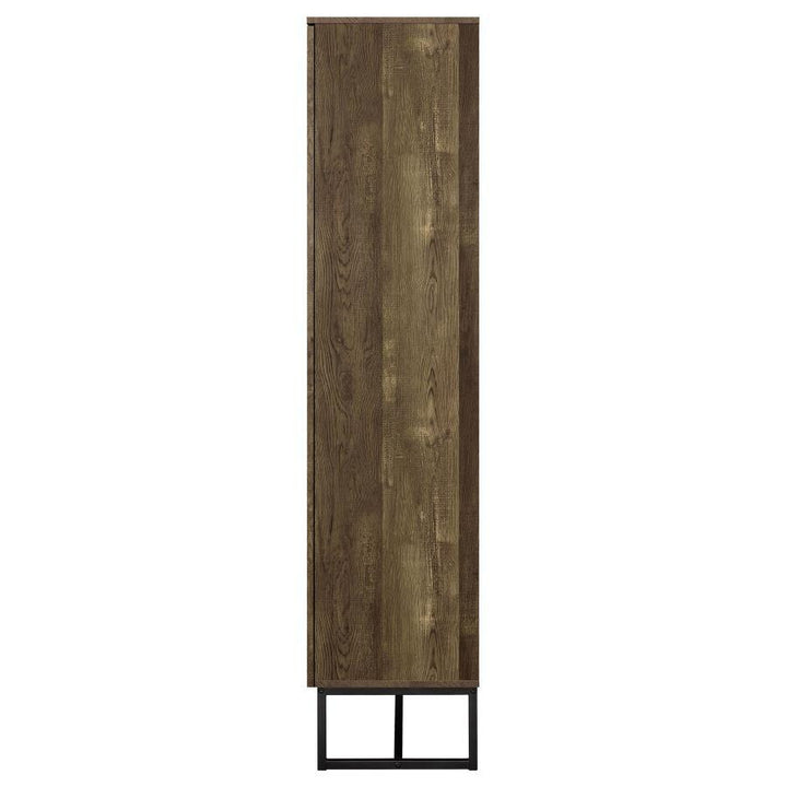 Carolyn - 2 Door Engineered Wood Accent Cabinet - Rustic Oak Accent Cabinet modern furniture Contempo Furniture