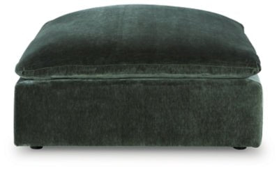 Carriage View Oversized Accent Ottoman - Green Accent Ottoman modern furniture Contempo Furniture