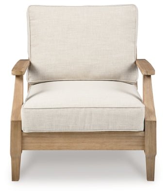 Carter Hall Lounge Chair with Cushion - Beige Lounge Chair modern furniture Contempo Furniture