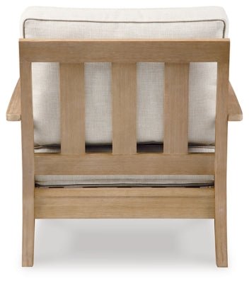 Carter Hall Lounge Chair with Cushion - Beige Lounge Chair modern furniture Contempo Furniture