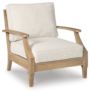 Carter Hall Lounge Chair with Cushion - Beige Lounge Chair modern furniture Contempo Furniture