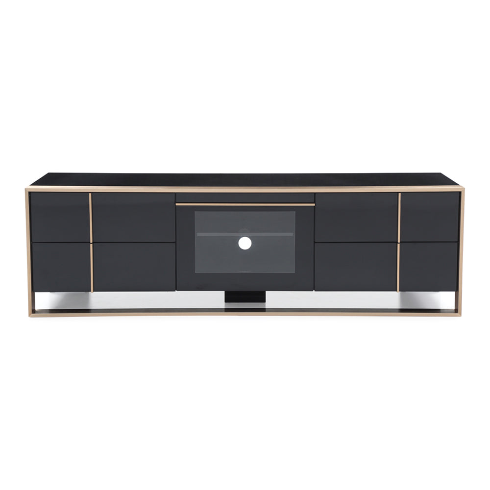 Cartier Modern Black & Rosegold TV Stand