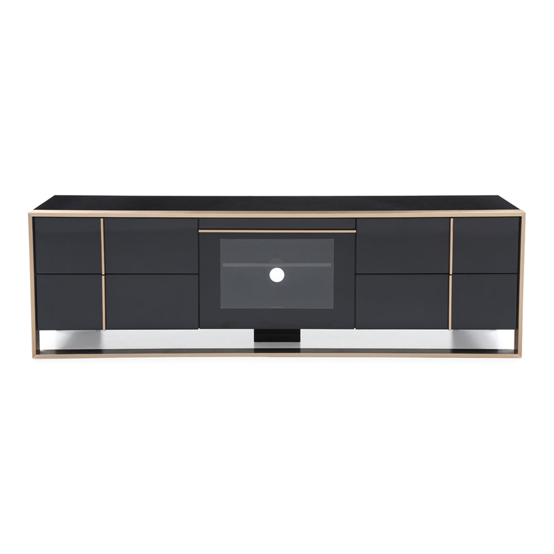 Cartier Modern Black & Rosegold TV Stand
