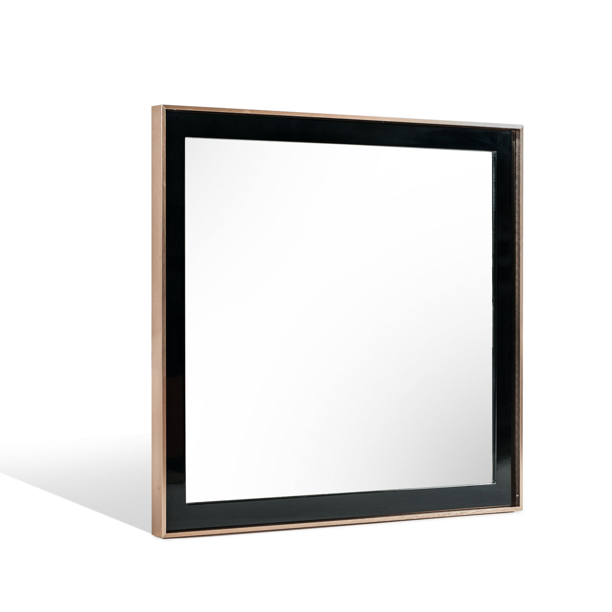 Cartier Modern Black  and  Rosegold Mirror