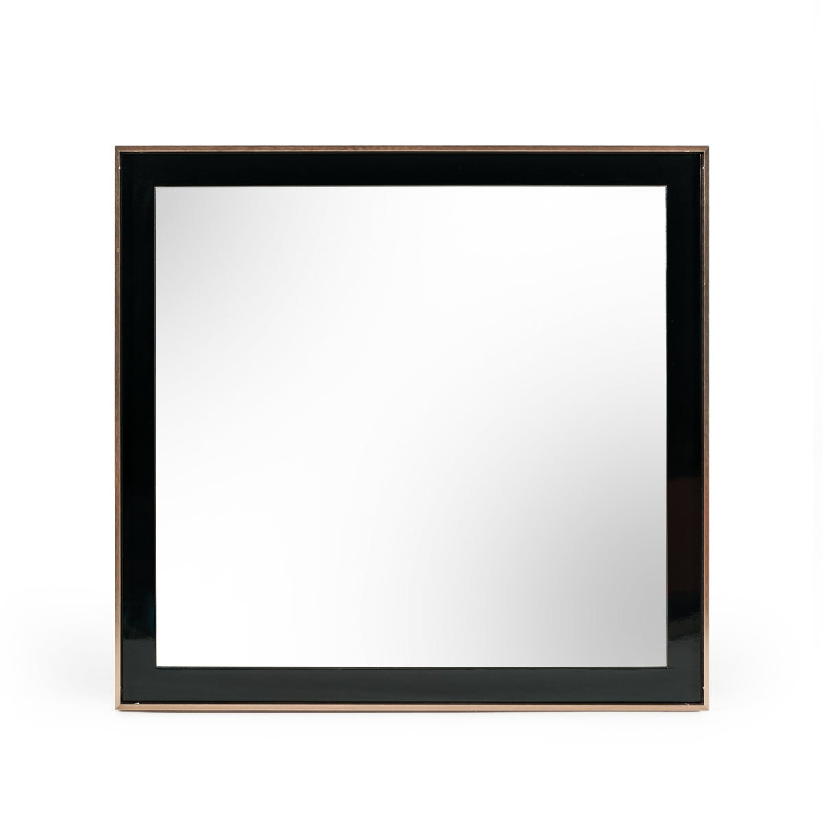 Cartier Modern Black  and  Rosegold Mirror