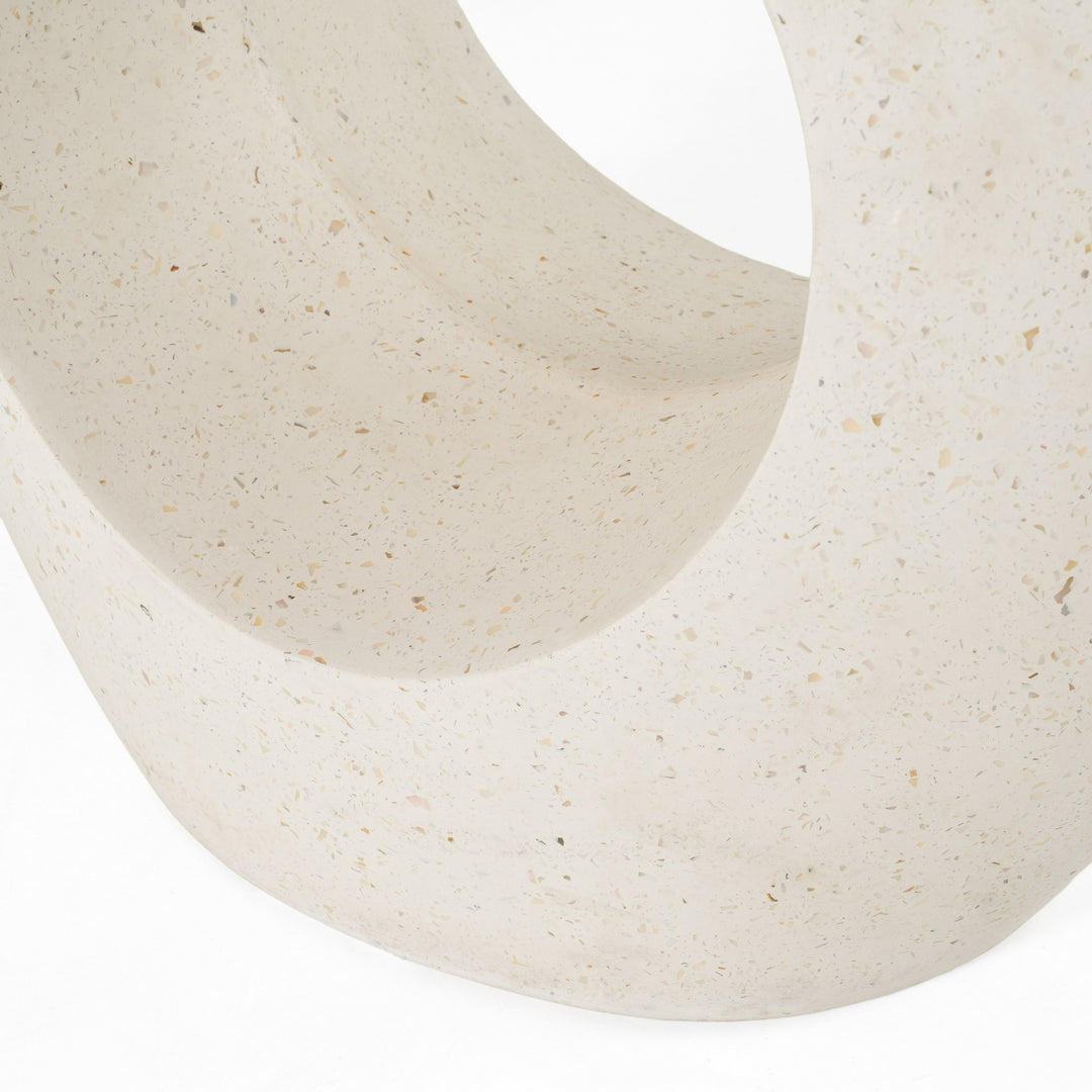 Carville - Modern Terrazzo Concrete Oval Dining Table