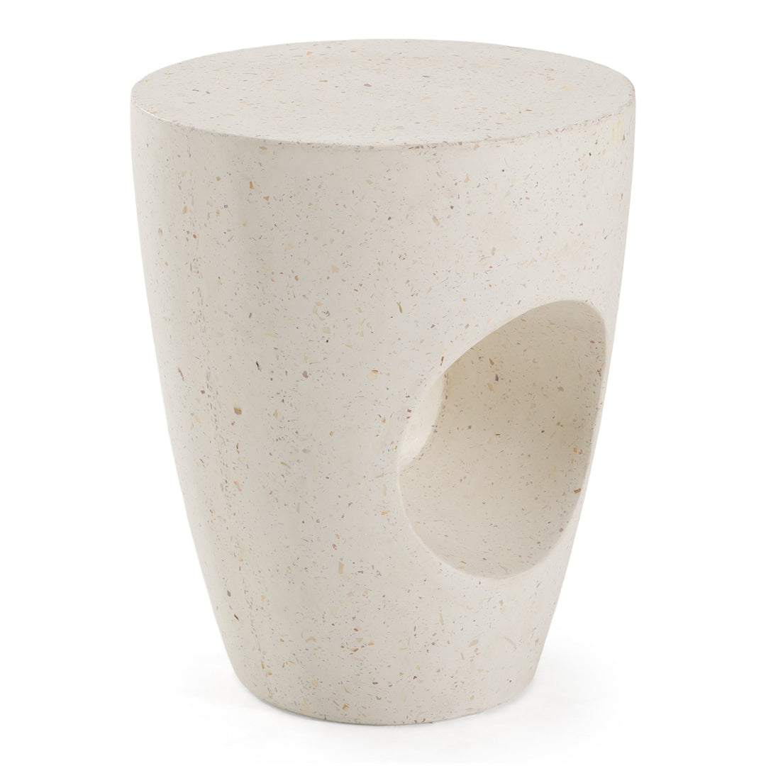 Carville - Modern Terrazzo Concrete Dining Stool
